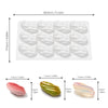 4 6 12-Cell Pistachios Design Silicone Chocolate Mold Food Grade Mousse Cake Mould Kitchen Bakeware Party Dessert Baking Tools