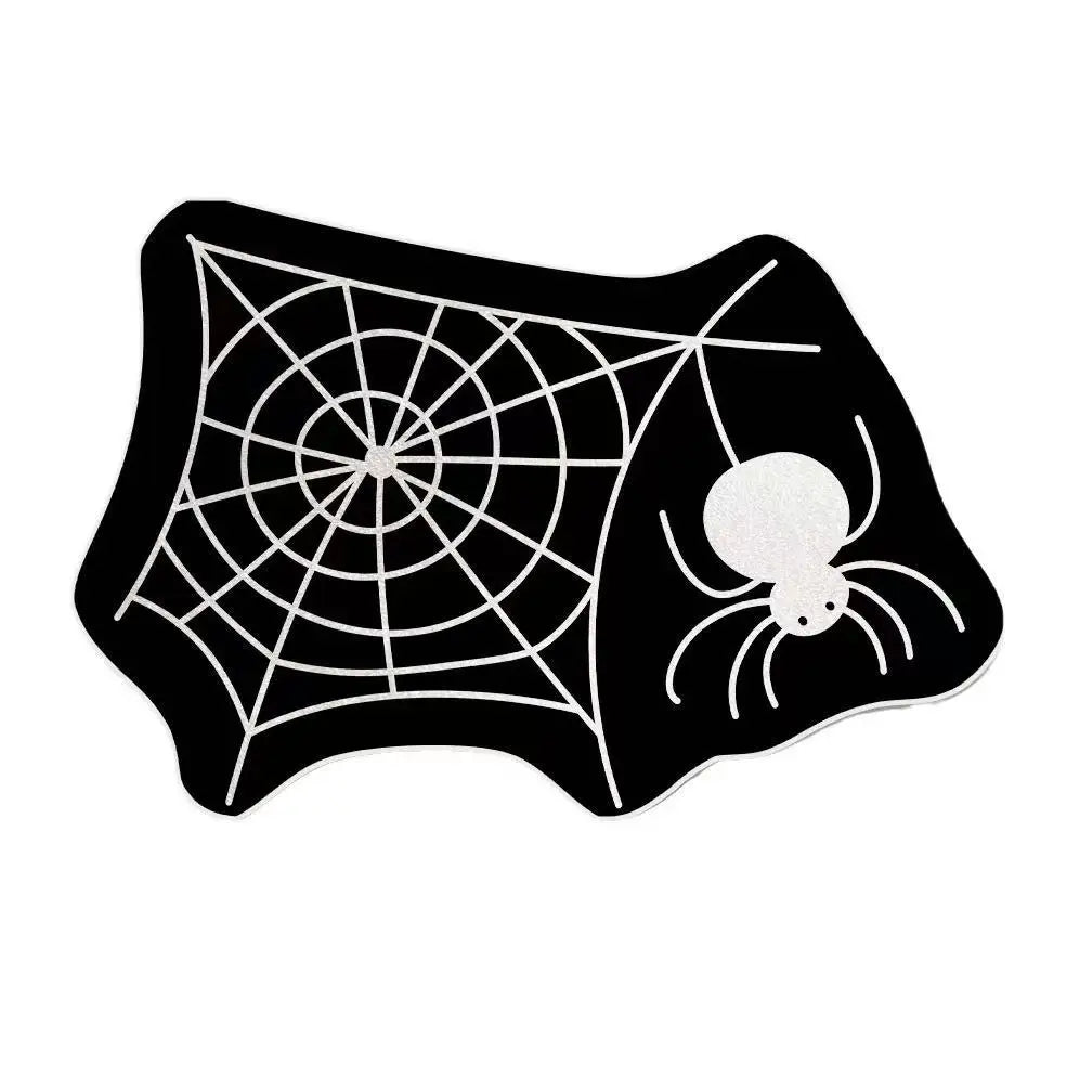 Halloween Spider Web Non-Slip Floor Mat