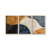 Japandi Triptych Nature Canvas Art Set – 3 Piece Abstract Wall Decor