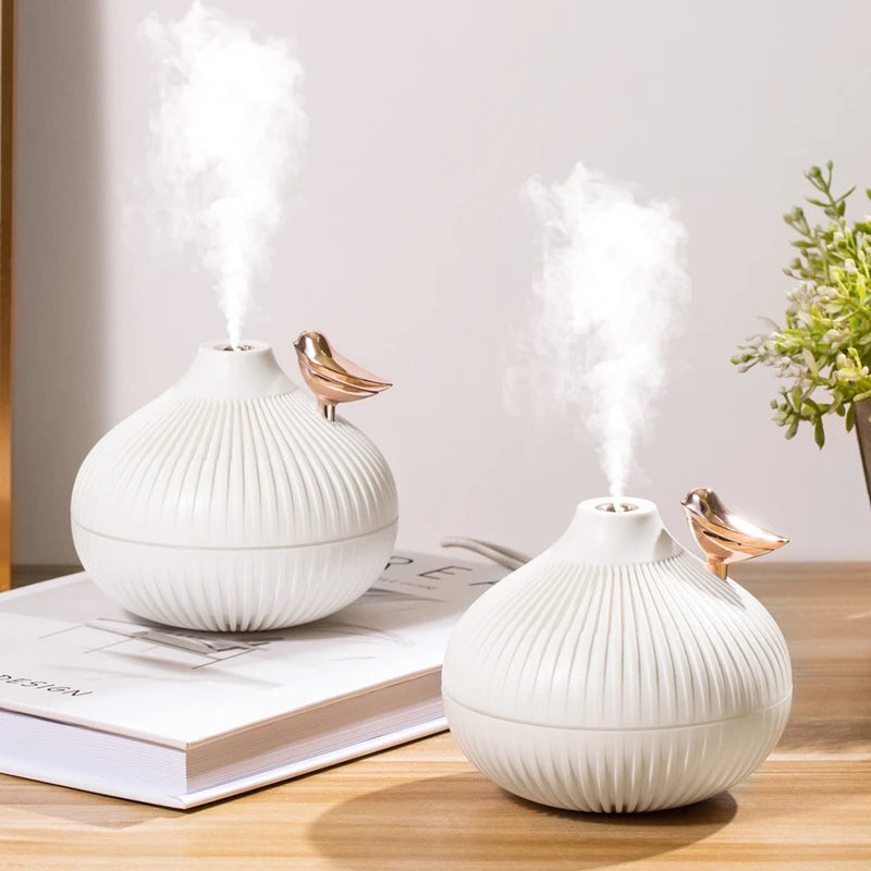 300ml USB Aroma Diffuser & Humidifier with Warm LED Light