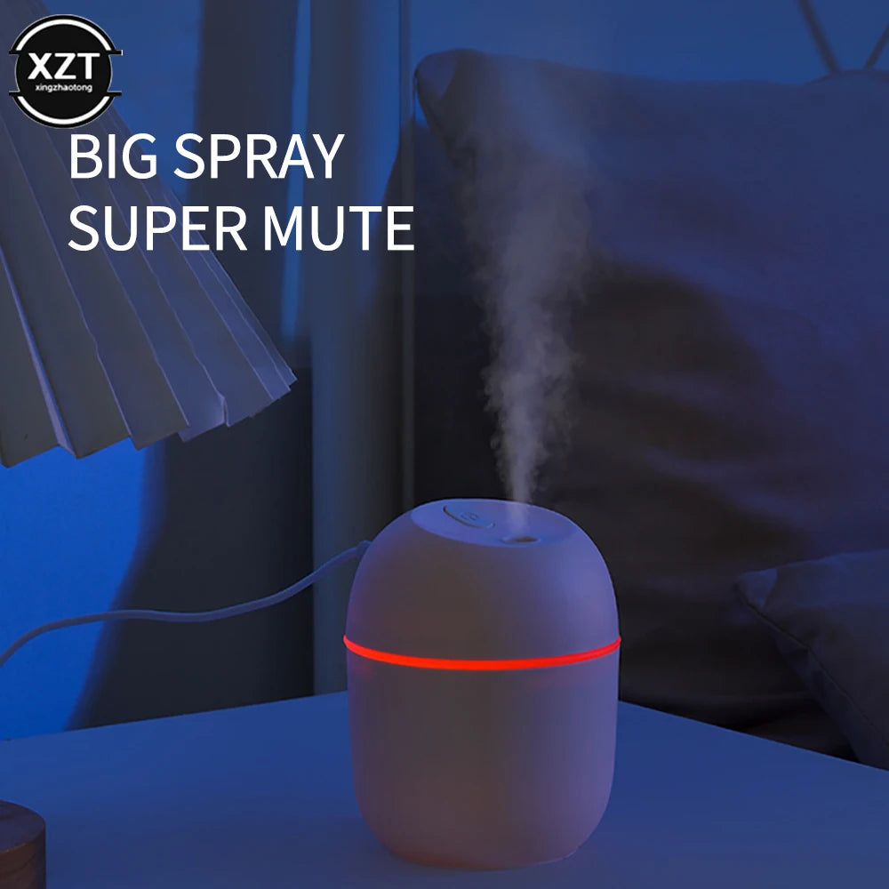 220ml USB Aroma Diffuser & Humidifier with Night Light