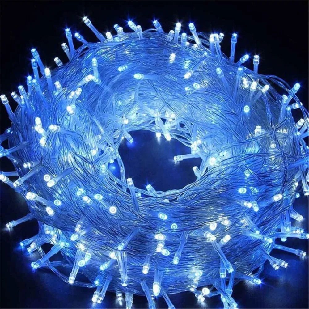 LED Fairy String Lights – 8 Modes, 5M–100M