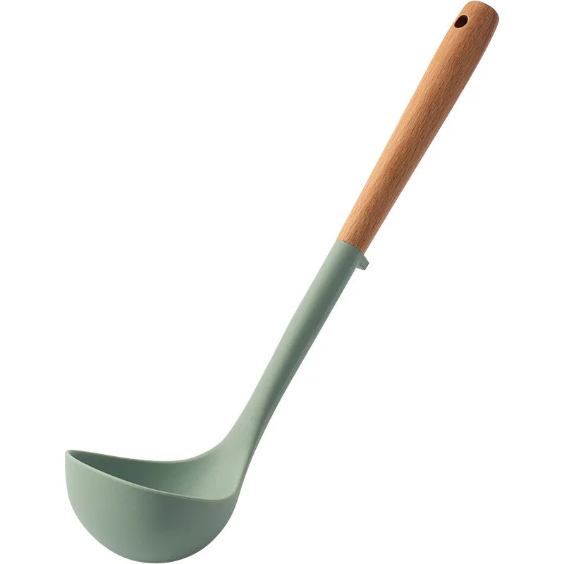 High-Temperature Silicone Cooking Spatula