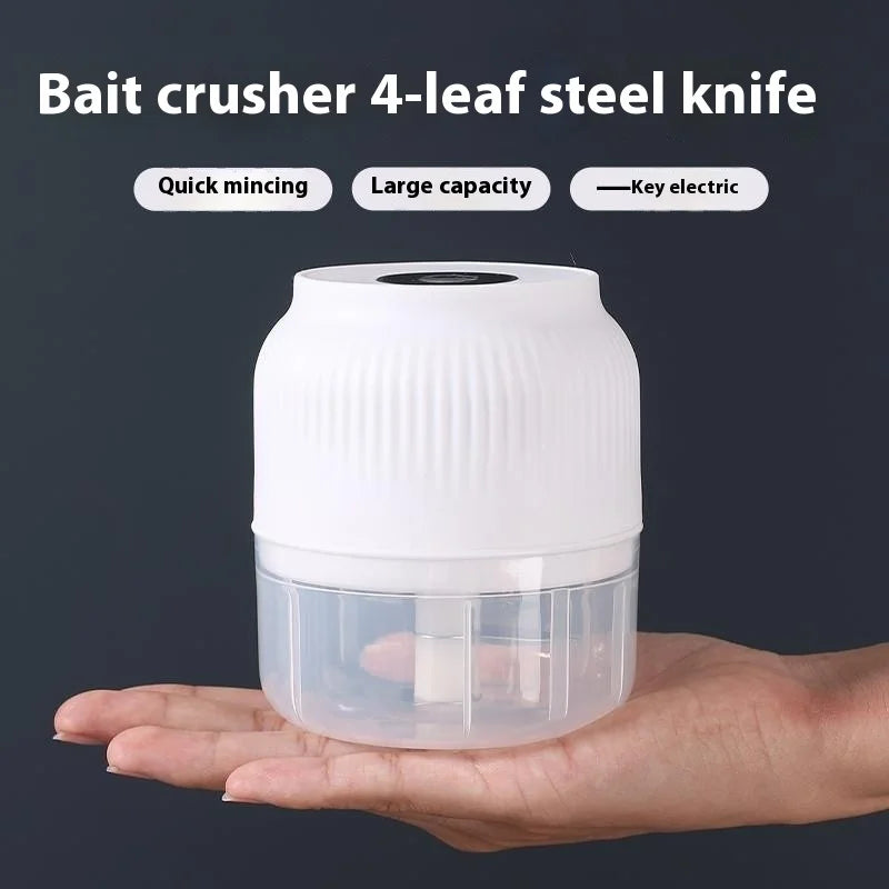USB Electric Garlic Crusher & Food Chopper – Portable Mini Meat & Vegetable Grinder