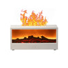 Fireplace Flame Aroma Diffuser with Remote – 7 LED Colors