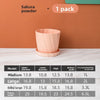Large Breathable Ceramic-Style Plastic Flower Pot – Simple Modern Design