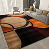 Geometric Print Area Rug – Soft Washable Floor Carpet