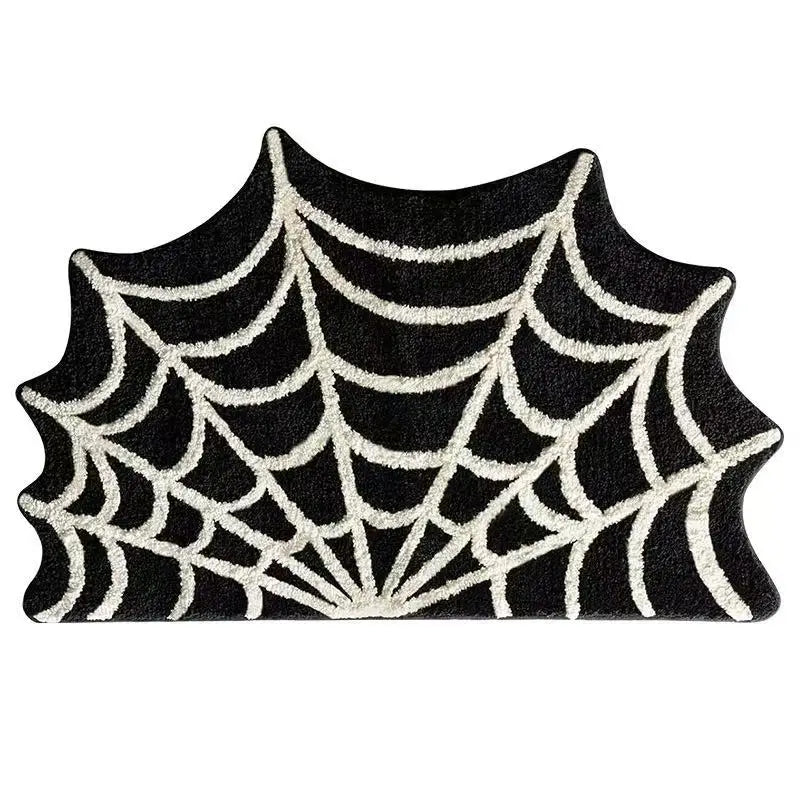 Halloween Spider Web Non-Slip Floor Mat