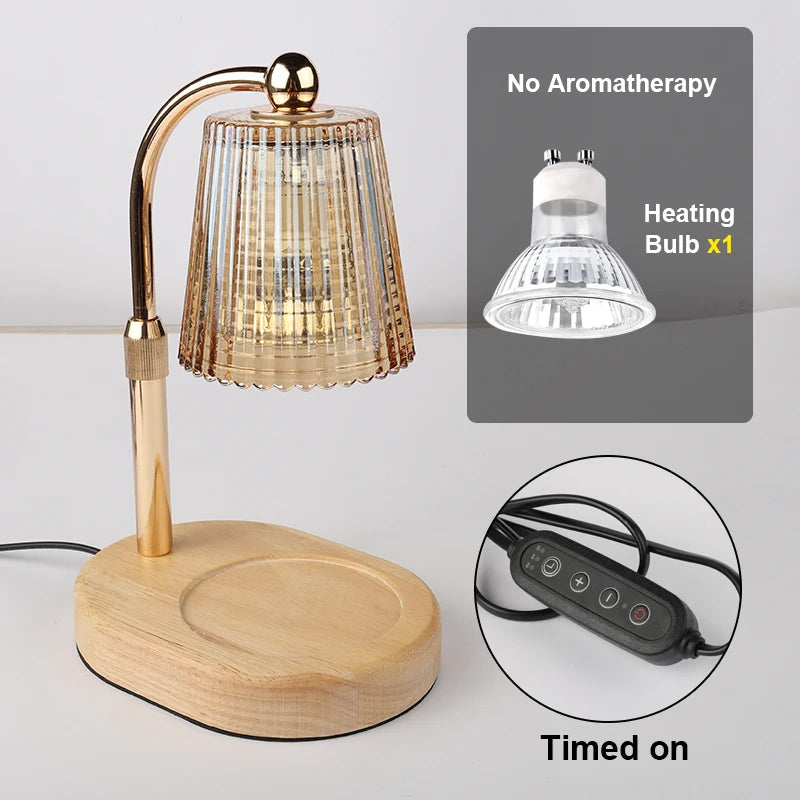Dimmable Candle Warmer Lamp with Timer – 50W