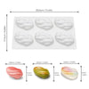 4 6 12-Cell Pistachios Design Silicone Chocolate Mold Food Grade Mousse Cake Mould Kitchen Bakeware Party Dessert Baking Tools