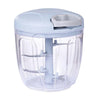 Manual Garlic Chopper & Meat Mincer – Rotating Press Crusher, 500ml or 900ml