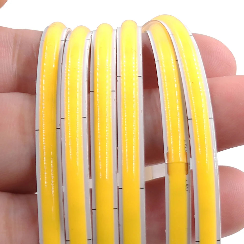 USB 5V COB LED Strip Light – 320 LEDs/m, Flexible Tape, 0.5–5m