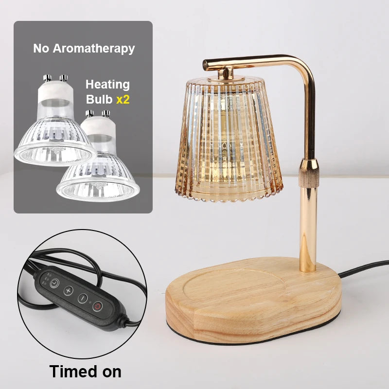 Dimmable Candle Warmer Lamp with Timer – 50W