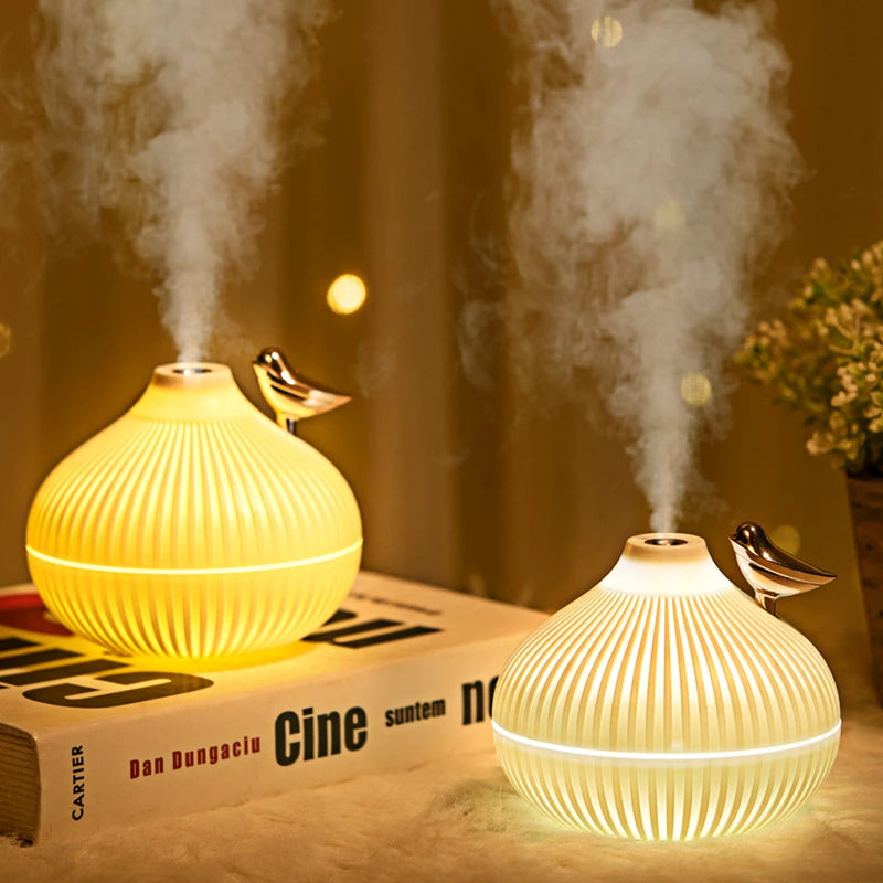 300ml USB Aroma Diffuser & Humidifier with Warm LED Light