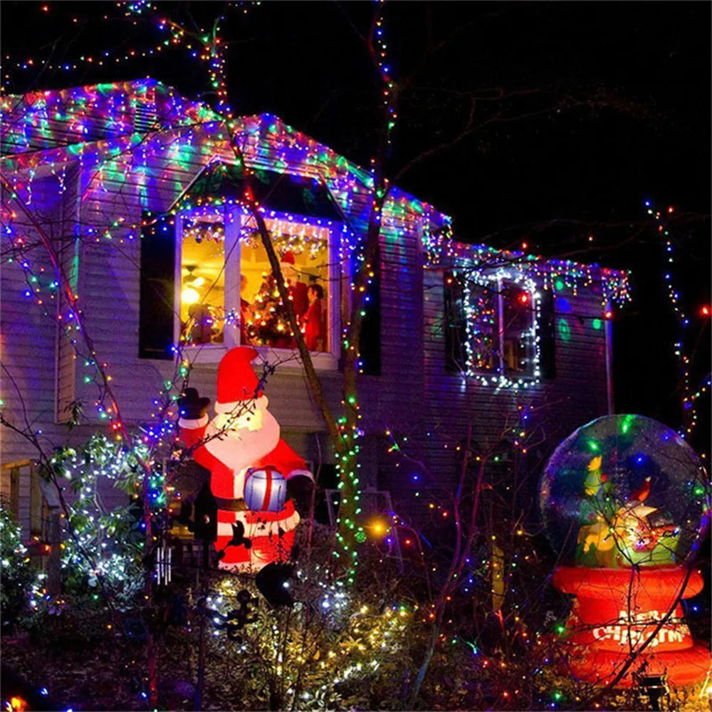 LED Fairy String Lights – 8 Modes, 5M–100M