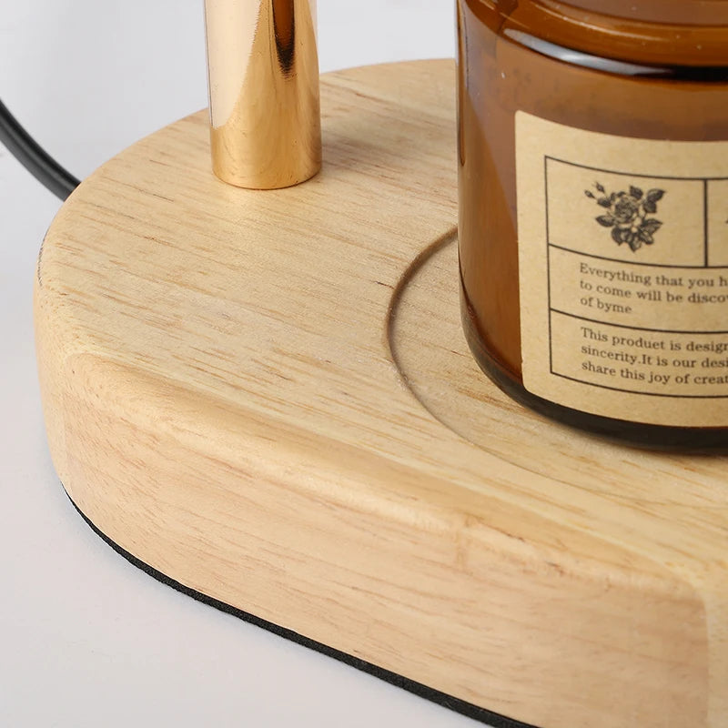 Dimmable Candle Warmer Lamp with Timer – 50W