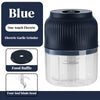 USB Electric Garlic Crusher & Food Chopper – Portable Mini Meat & Vegetable Grinder