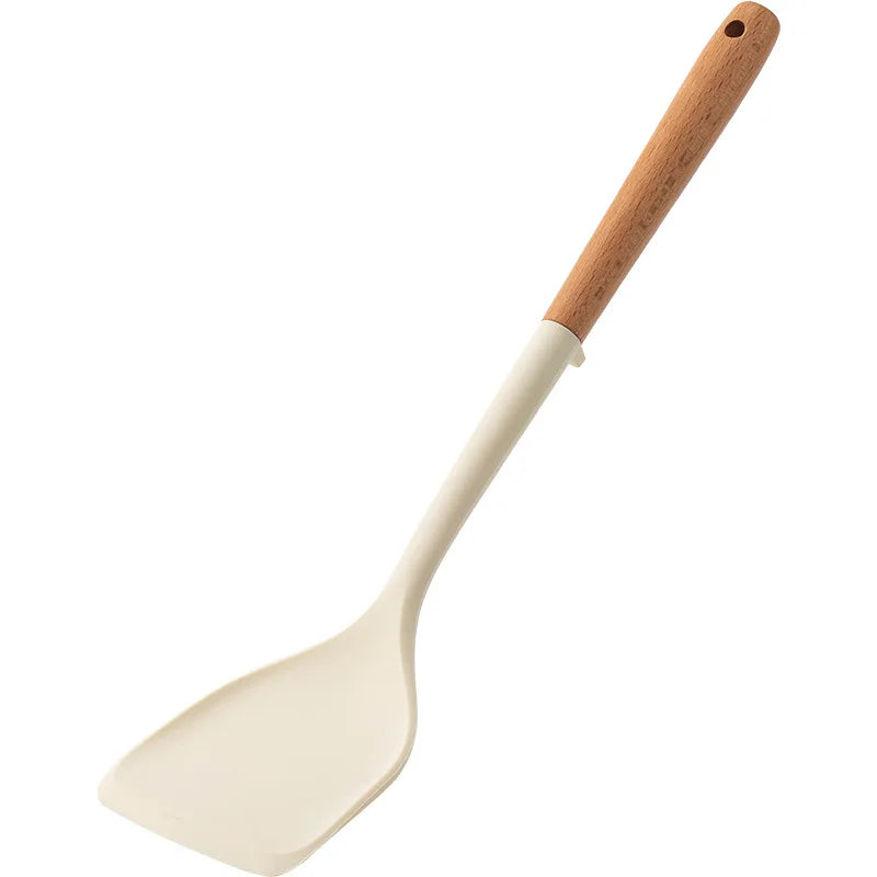 High-Temperature Silicone Cooking Spatula